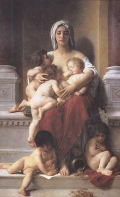 Adolphe William Bouguereau Charity (mk26) oil painting picture